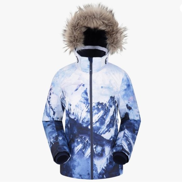 Mountain Print Nordic Extreme Printed Women's Ski Jacket - Picture 2 of 16